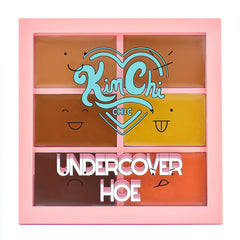 Kimchi Chic Undercover Hoe Corrector Palette packaging, sleek and cruelty-free for on-the-go concealing.