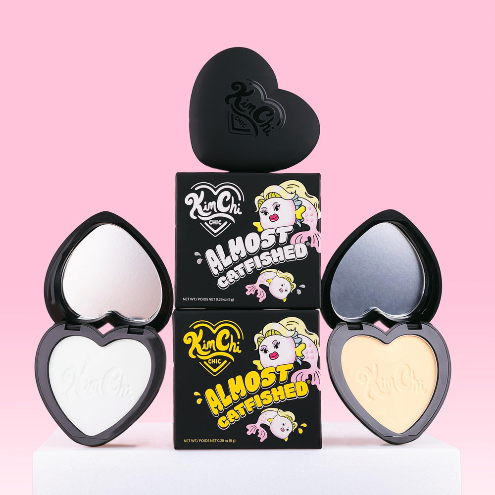 KimChiChic Almost Catfished tono banana ilumina y suaviza sombras bajo ojos.