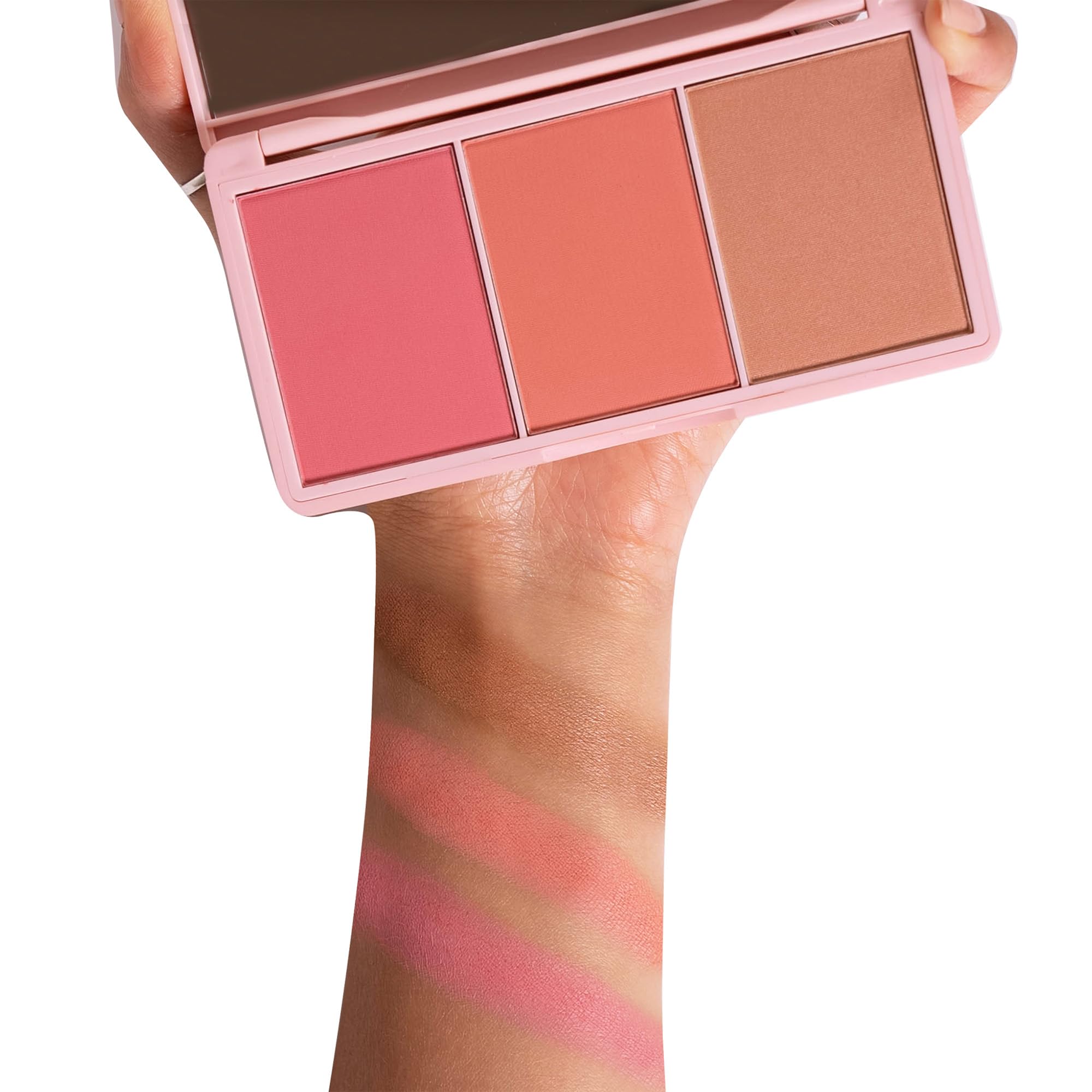 KimChiChic Cheeky 3Some dusty rose shade for soft, natural blush.