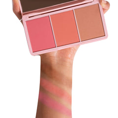 KimChiChic Cheeky 3Some dusty rose shade for soft, natural blush.