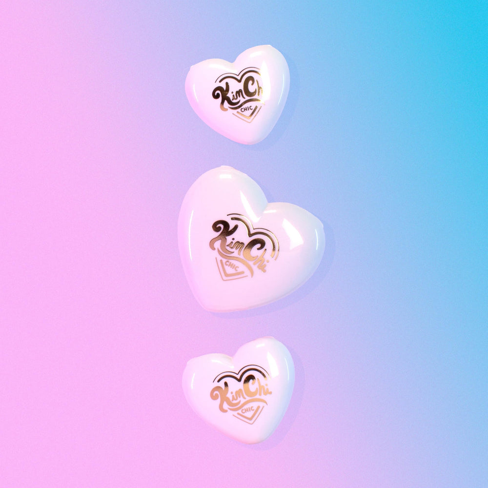 KimChiChic enhance collarbone glow with subtle iridescent glaze
