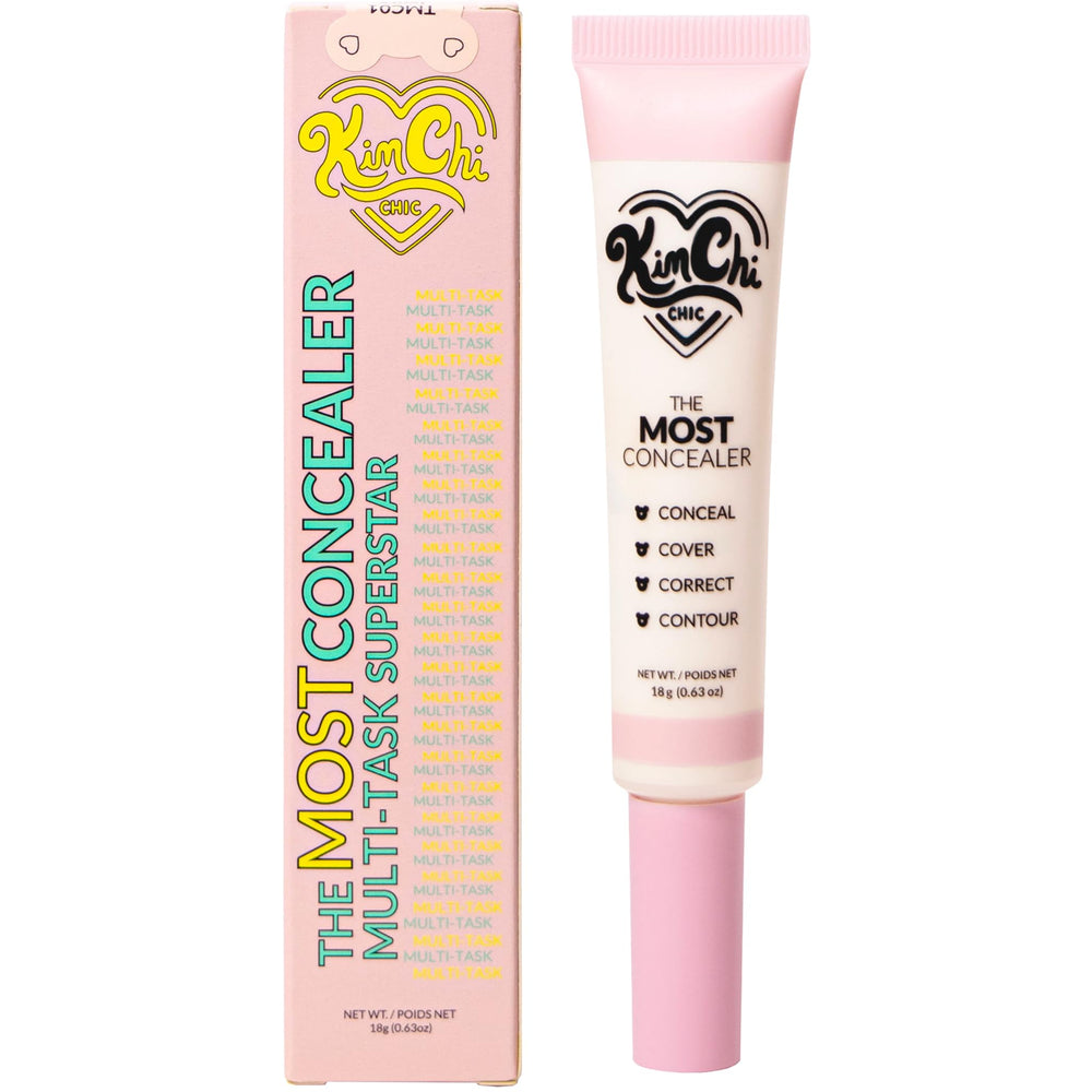 KimChiChic concealer matte-satin finish supports long-wear and crease-free appearance.