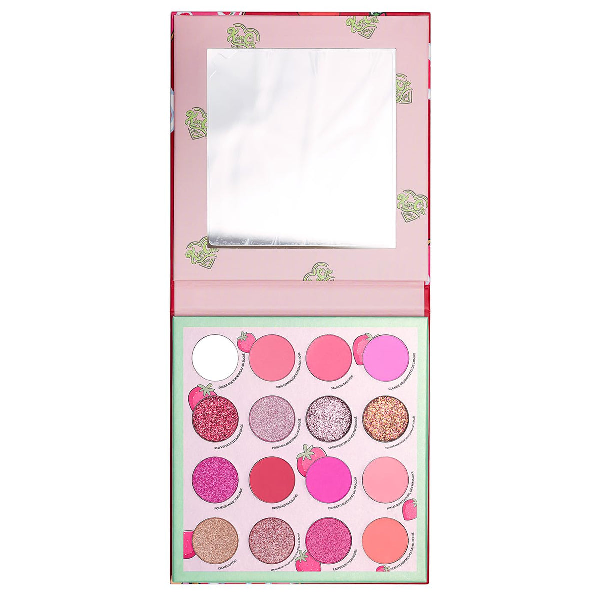 KimChiChic Donut Collection palette hero image showing vibrant payoff for day-to-night looks