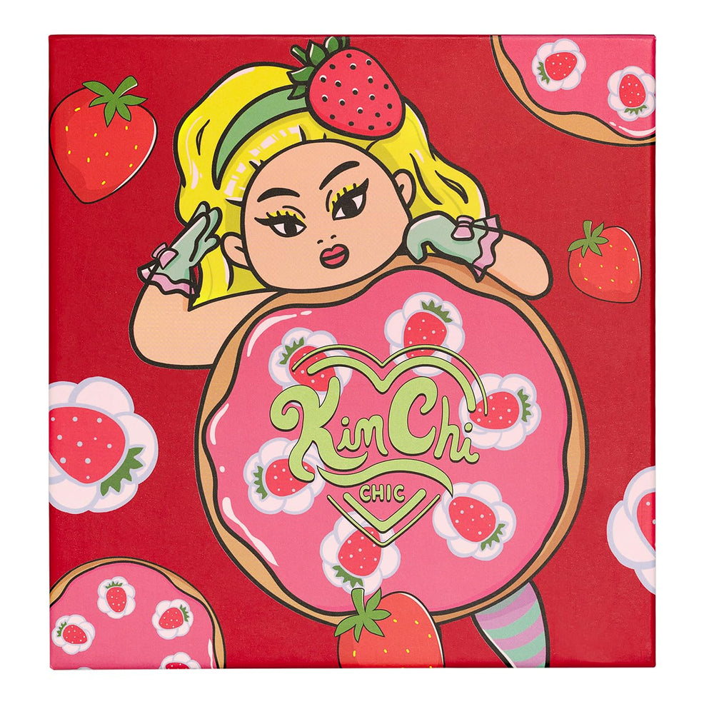 Packaging image of KimChiChic Donut Collection emphasizing cruelty-free messaging
