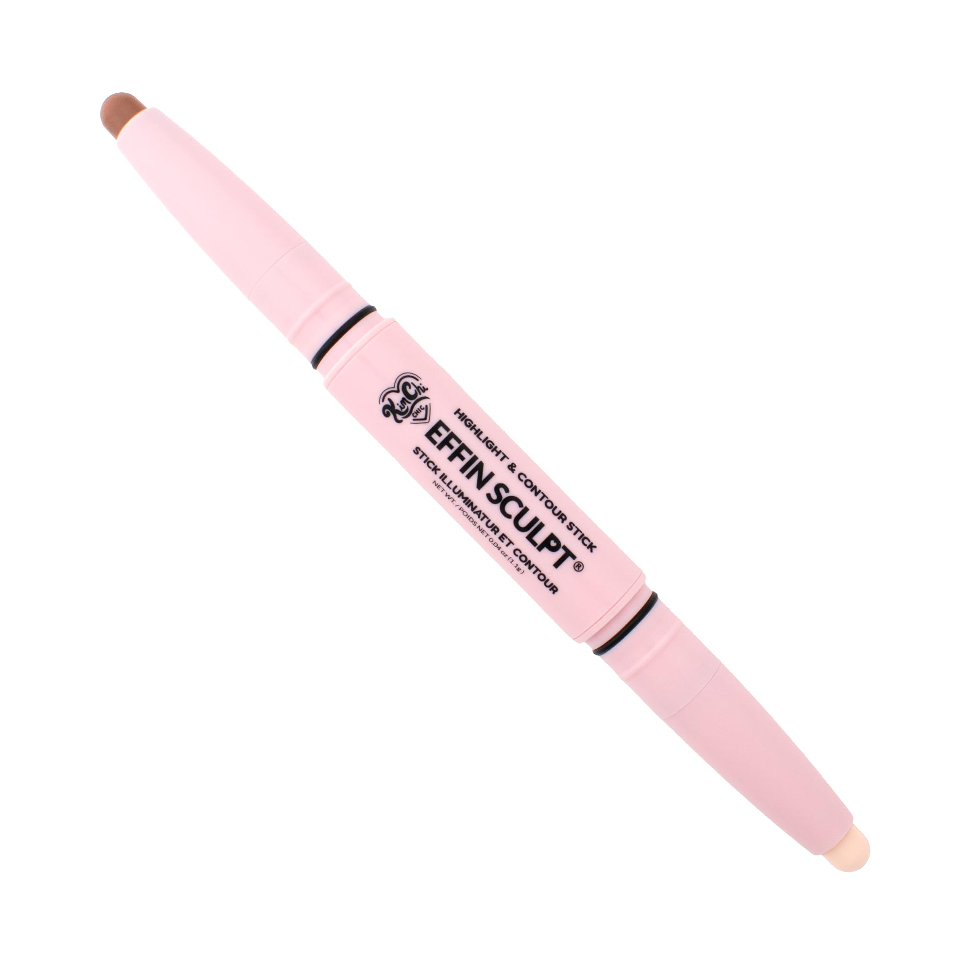 KimChiChic Eff*n Sculpt dual-ended stick closeup showing sleek design for easy contouring.