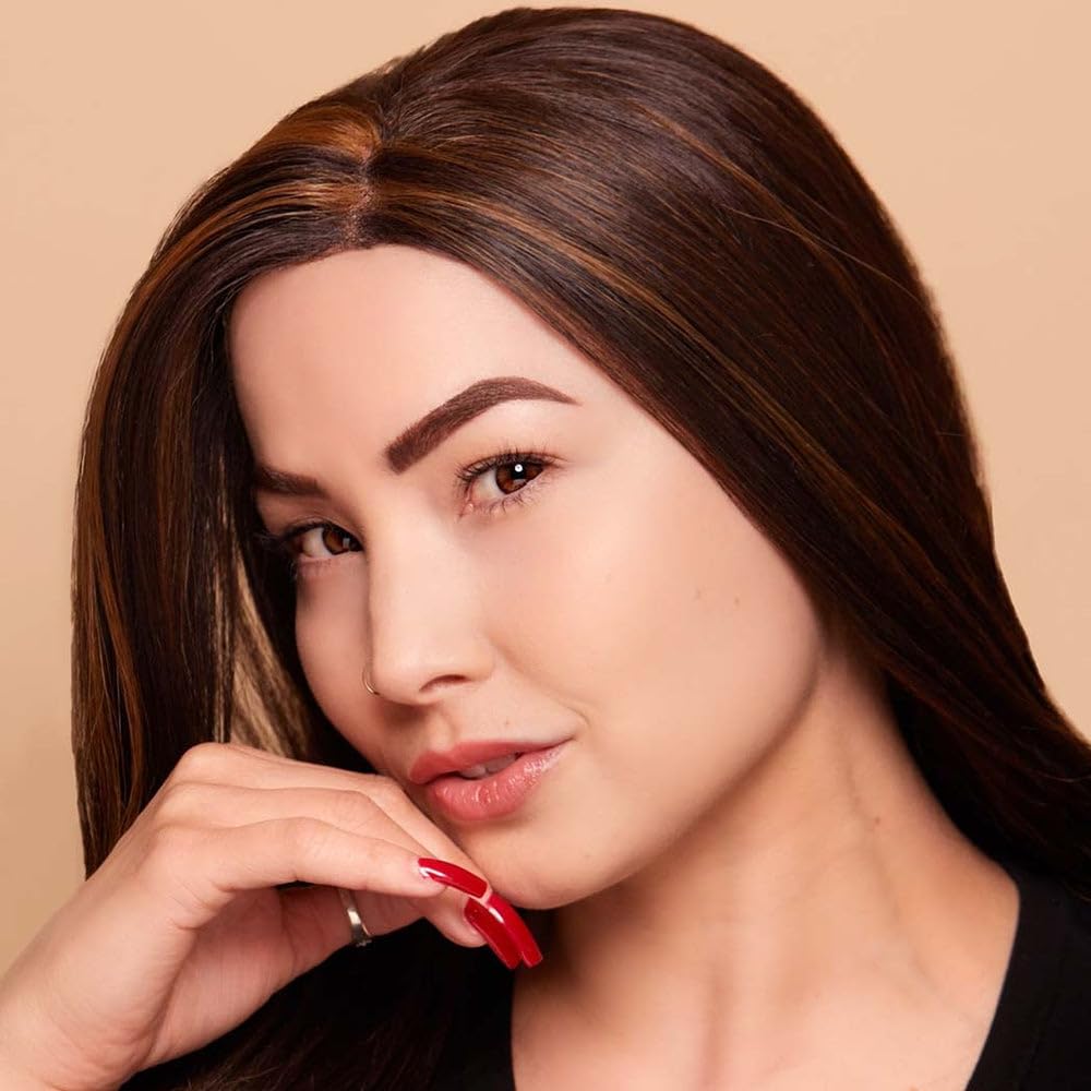 KimChiChic Foundation swatches display the range for finding your perfect tone.