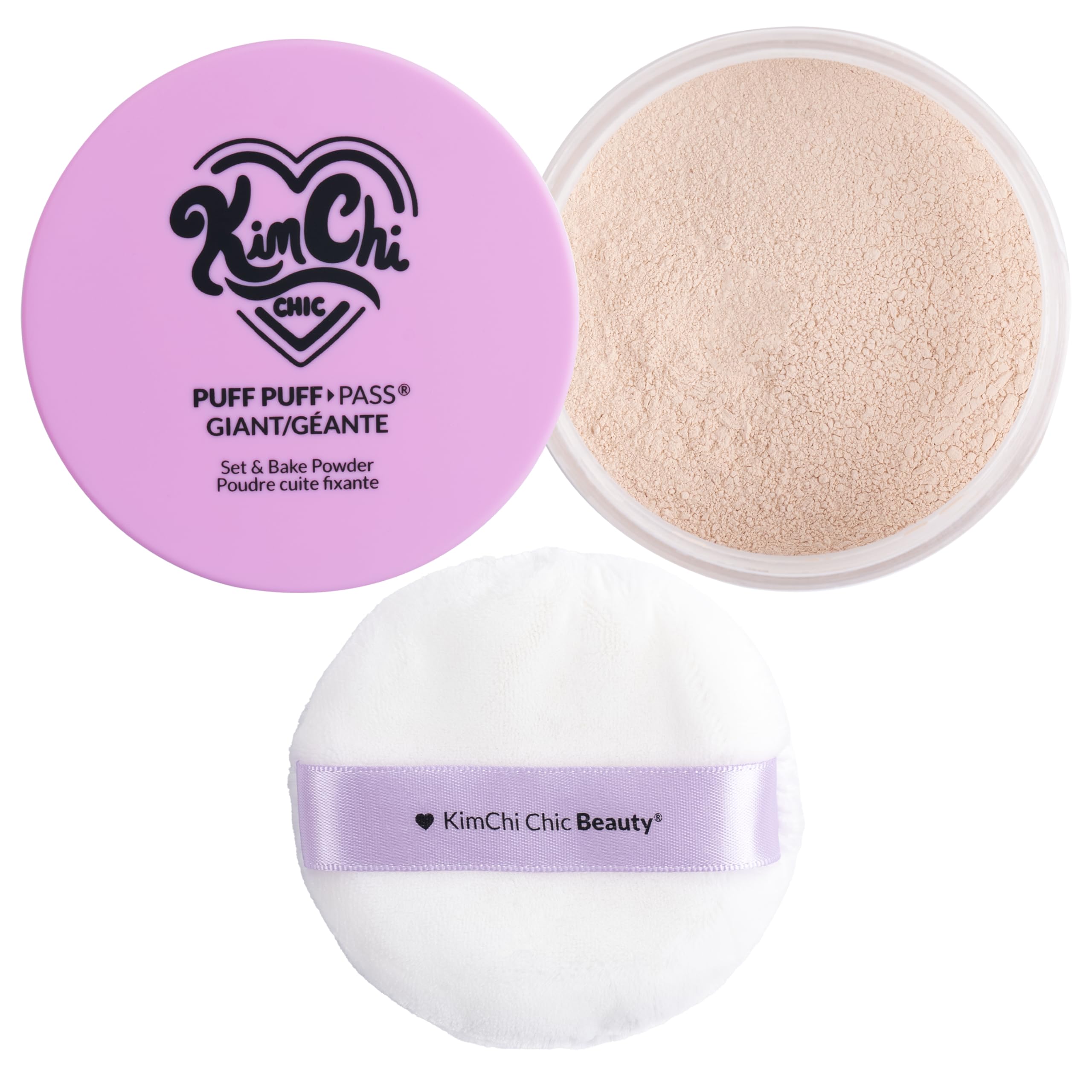 Kimchi Chic Giant Puff Puff Pass Set outer packaging showcases premium bake powder