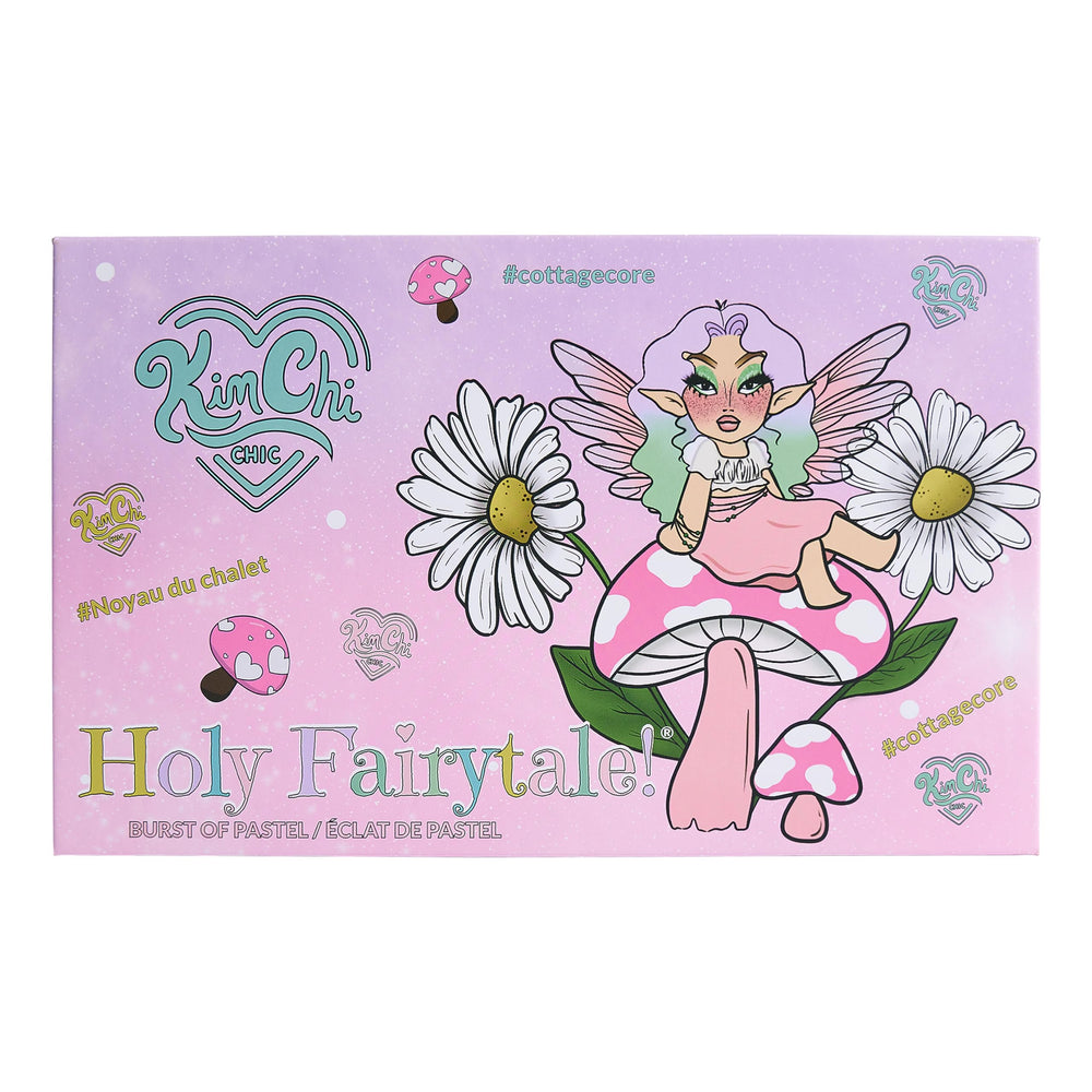 Cruelty-free label reinforces clean beauty choice on KimChiChic Holy Fairytale Palette.