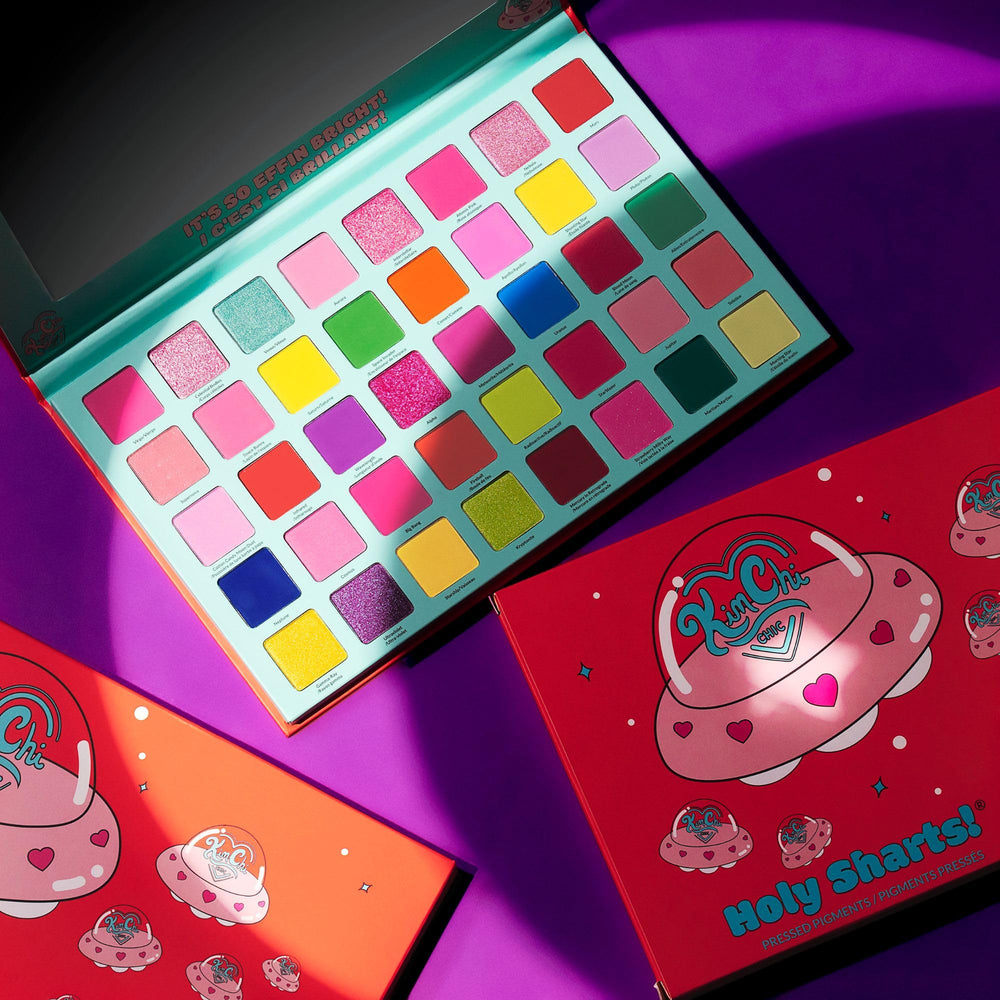 Day to night looks using the Holy Sharts palette