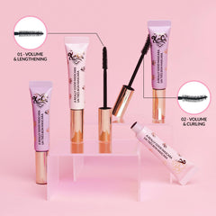 KimChiChic mascara on lush lashes for dramatic volume and definition