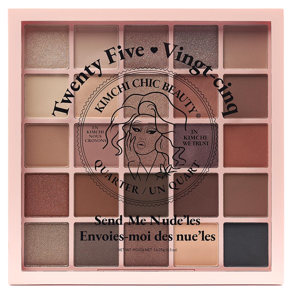 KimChiChic Twenty Five cruelty-free badge emphasizes ethical cosmetics choice.