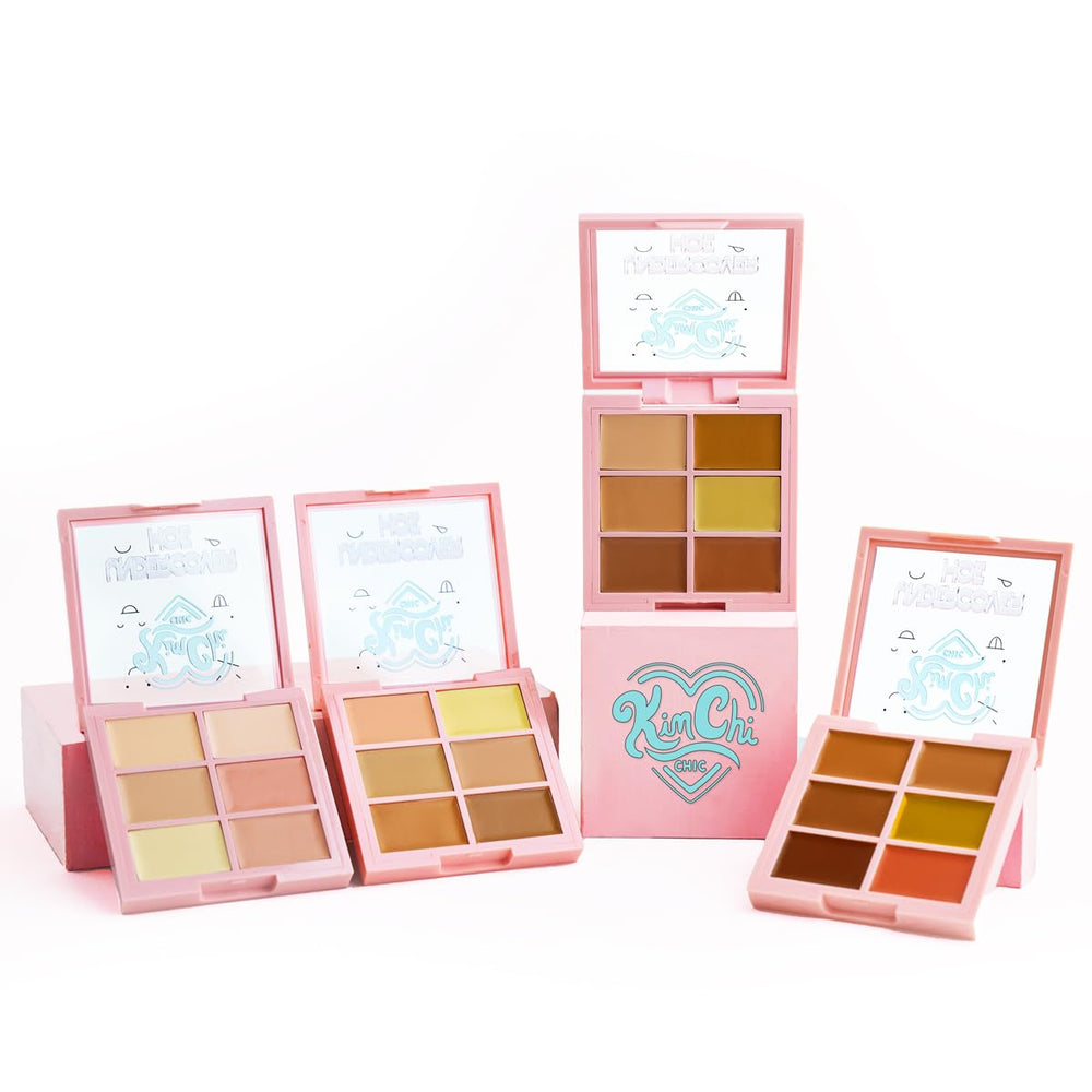 Kimchi Chic Undercover Hoe Corrector Palette long-wear demonstration on skin