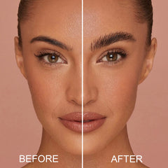 KIMIEYE long-lasting waterproof Brow Gel helps brows stay defined all day.