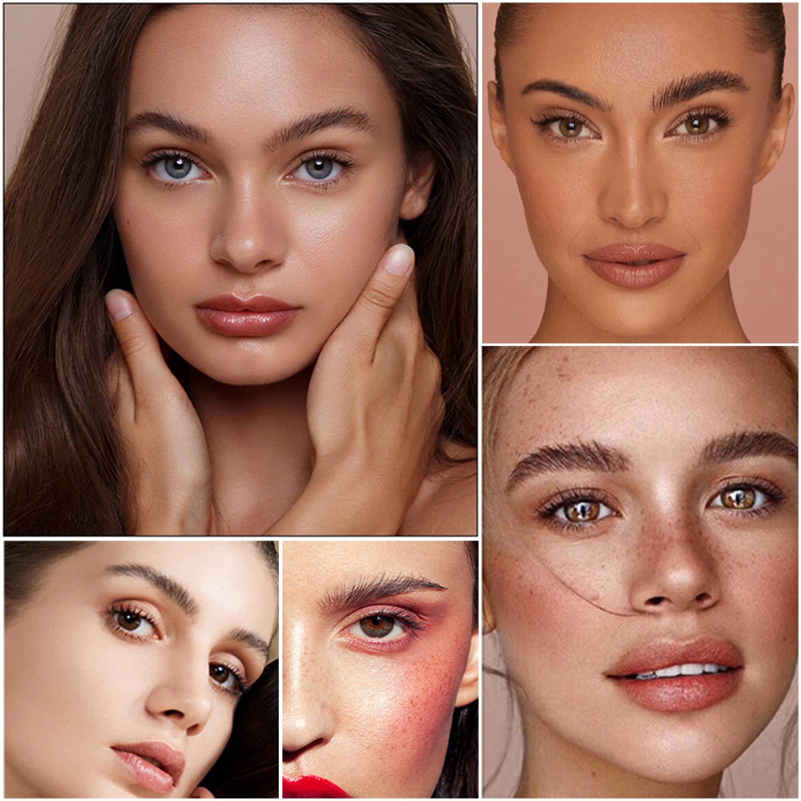 KIMIEYE natural-formula eyebrow gel minimizes irritation while shaping.