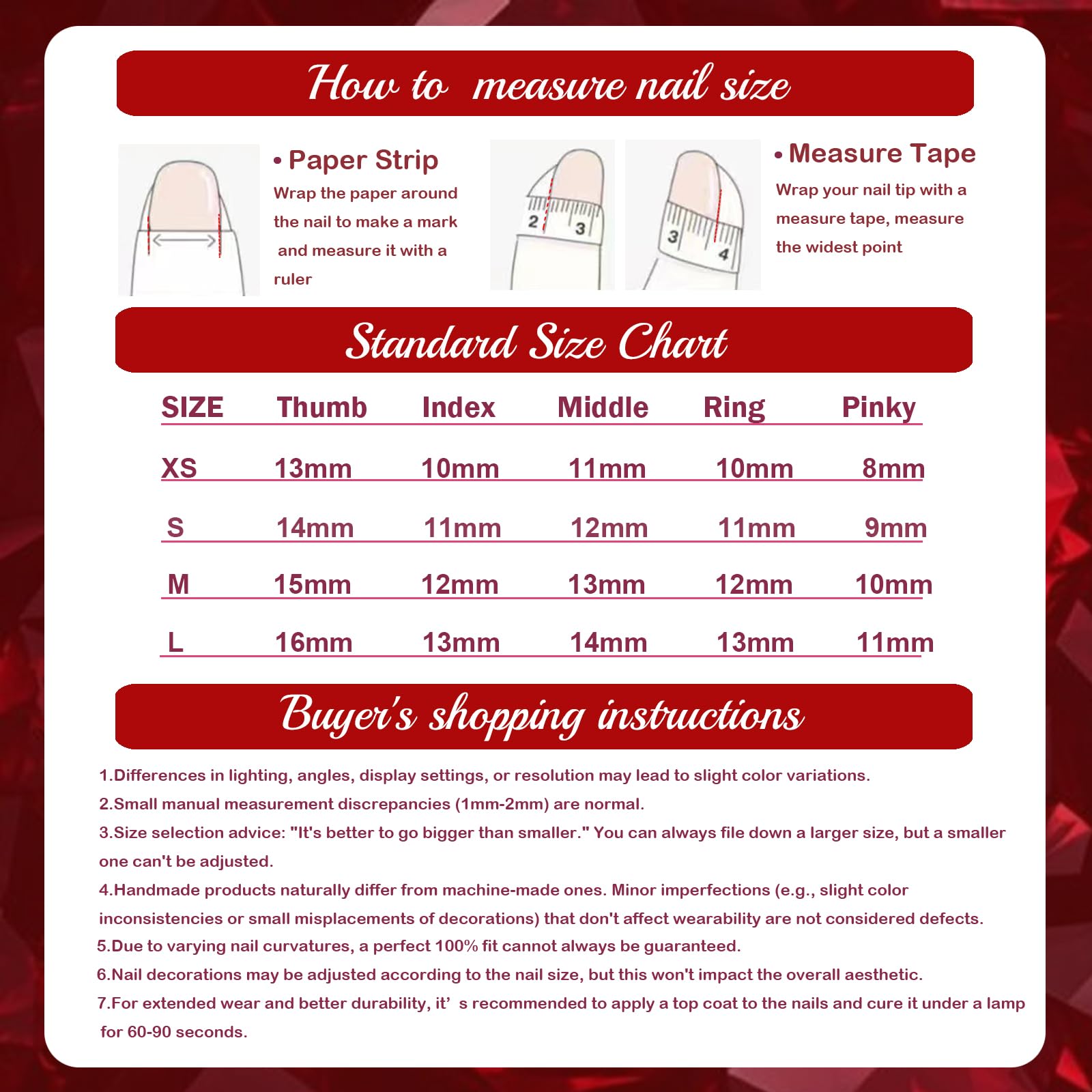 KimKista jelly glue option for temporary wear up to three days.