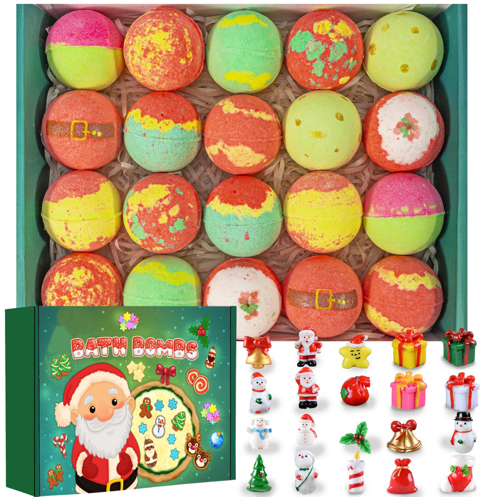 Kims Cosiart 20-pack bath balls with surprises for festive bath time.