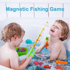 Kims Cosiart bath bombs with a fishing game for bath time