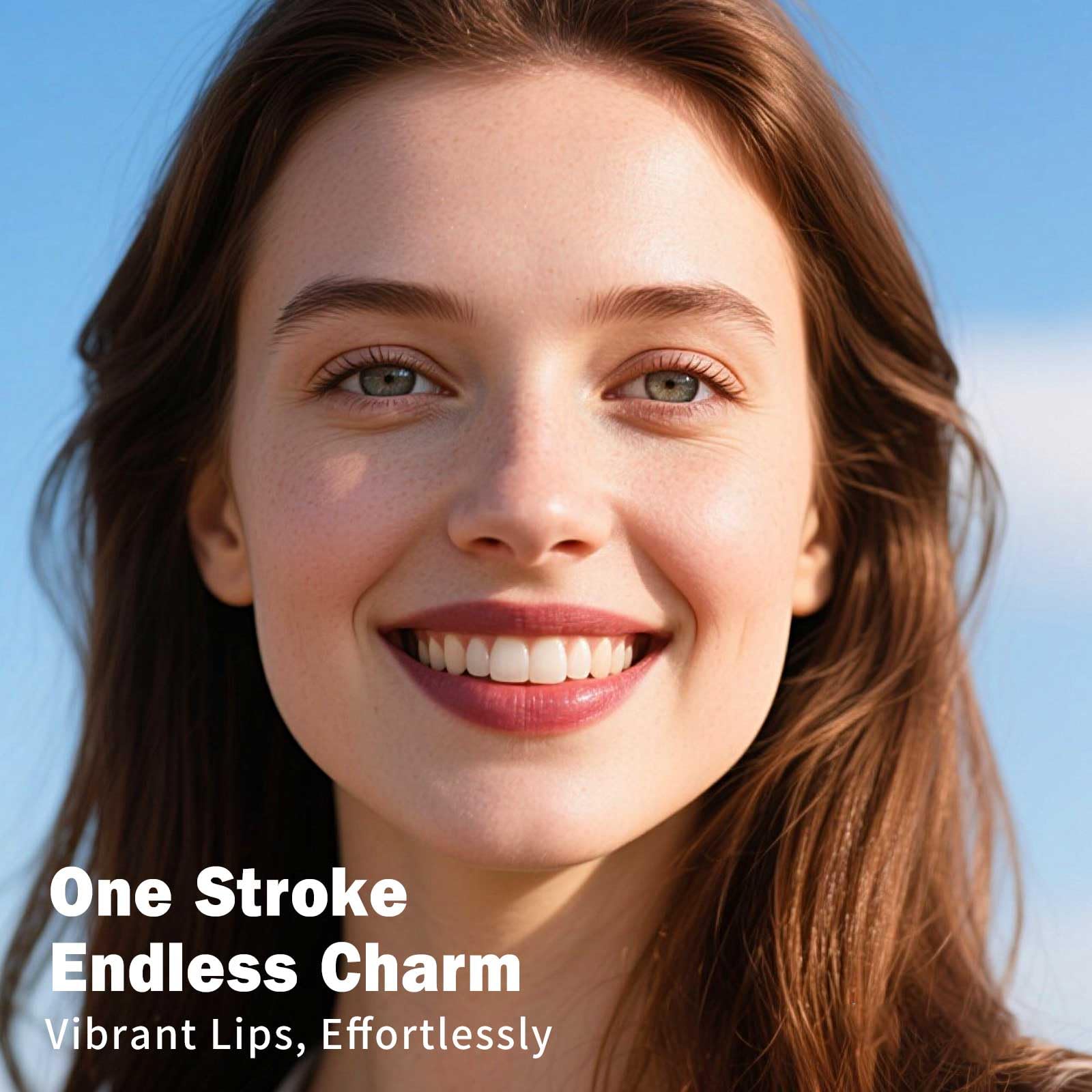 Kimuse lip stain color palette displays versatile shades for many looks.