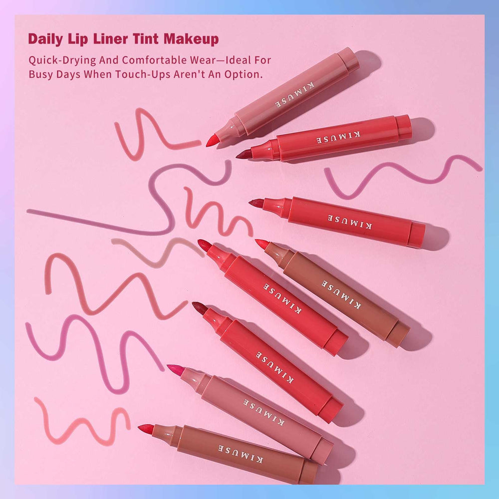 Kimuse lip stain set gift packaging is ideal for makeup lovers.