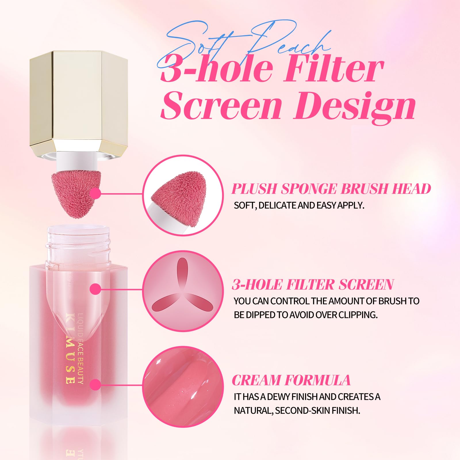 KIMUSE warm sunset-toned shades flatter a wide range of skin tones.