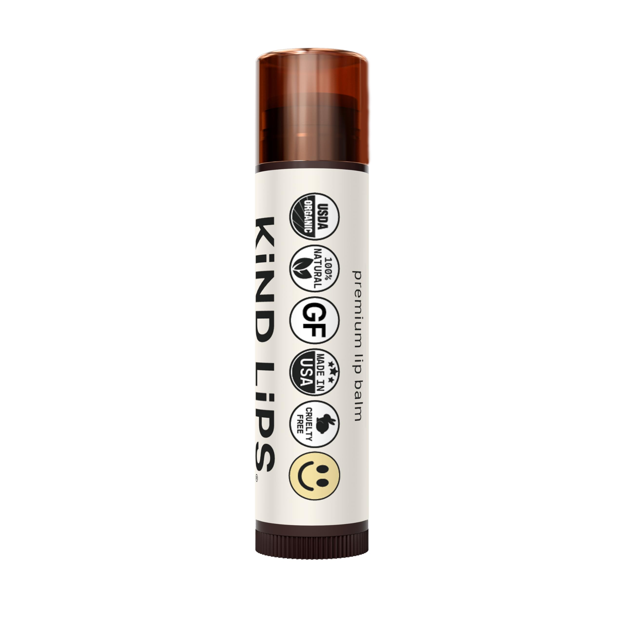 Kind Lips Georgia Peach lip balm travel-friendly packaging