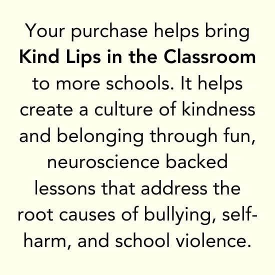Kind Lips Sweet Mint lip balm in a compact travel bag for on-the-go care.