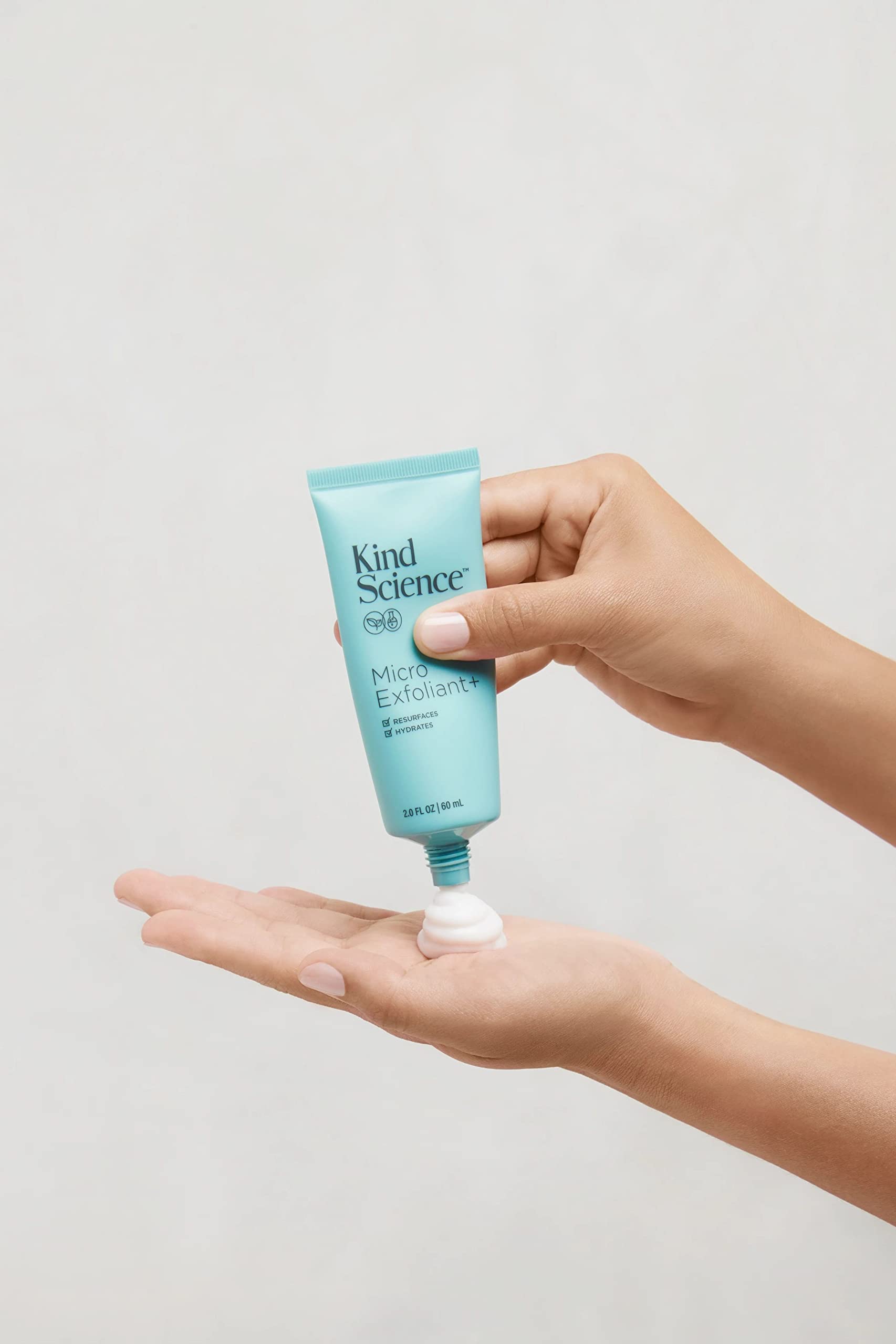 Kind Science Micro Exfoliant bamboo silk softening the skin