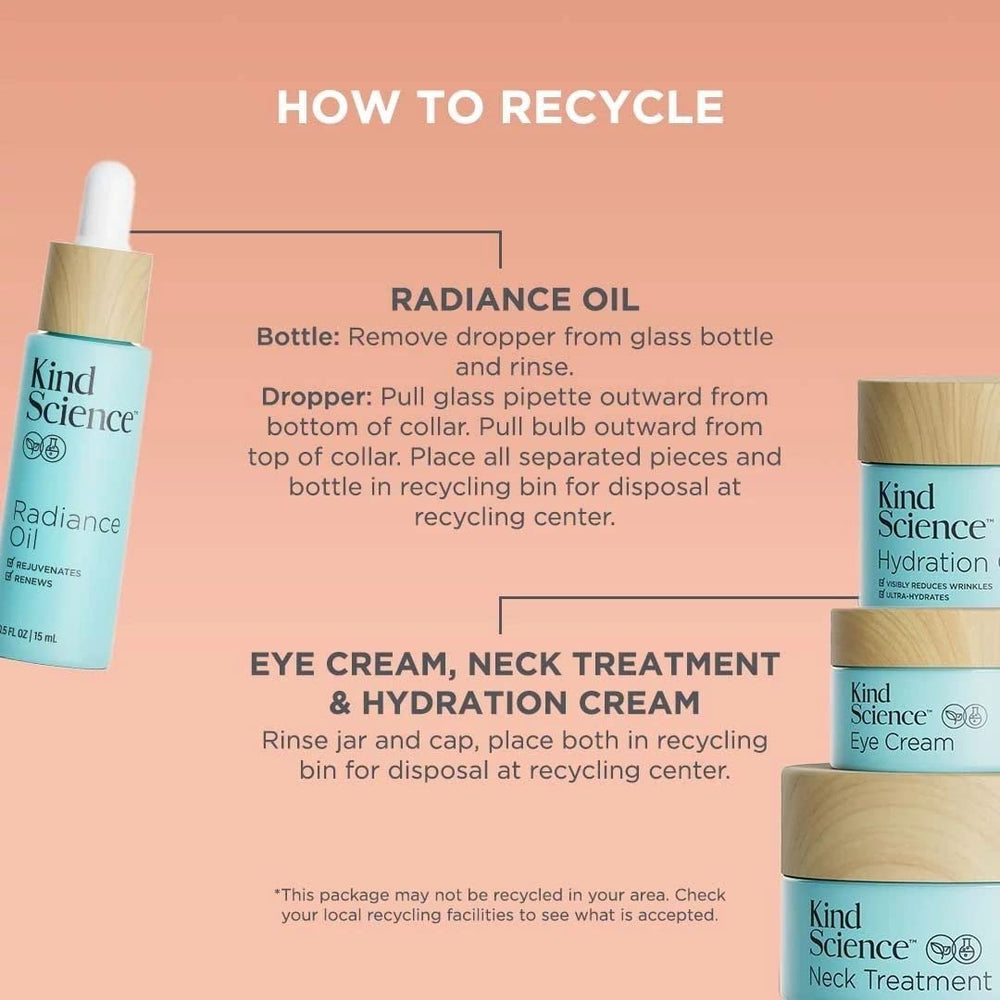 Kind Science Neck Treatment fragrance-free formula supports sensitive skin during daily care.