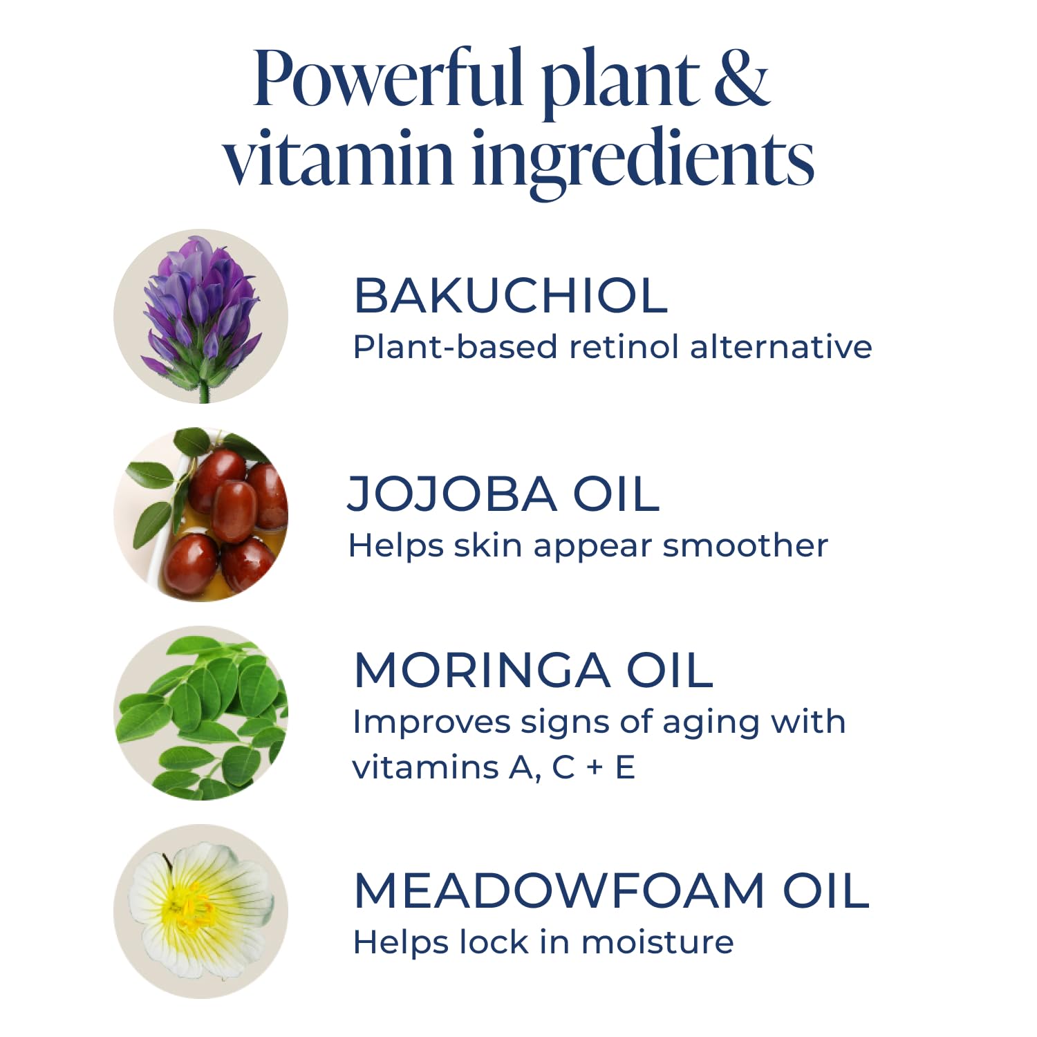 Kind Science Radiance Oil Jojoba oil contributes to smoother-looking skin.