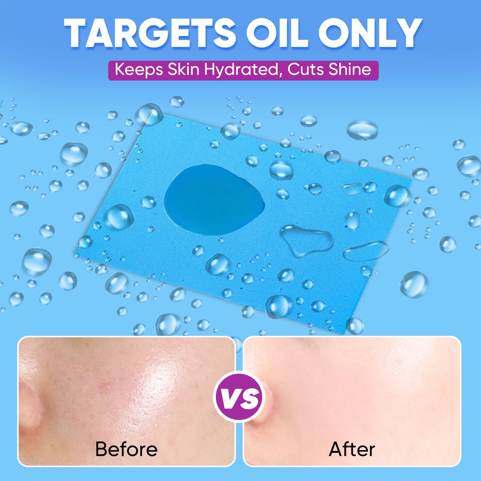 Kindshine 100-sheet value pack provides long-lasting blotting solution.