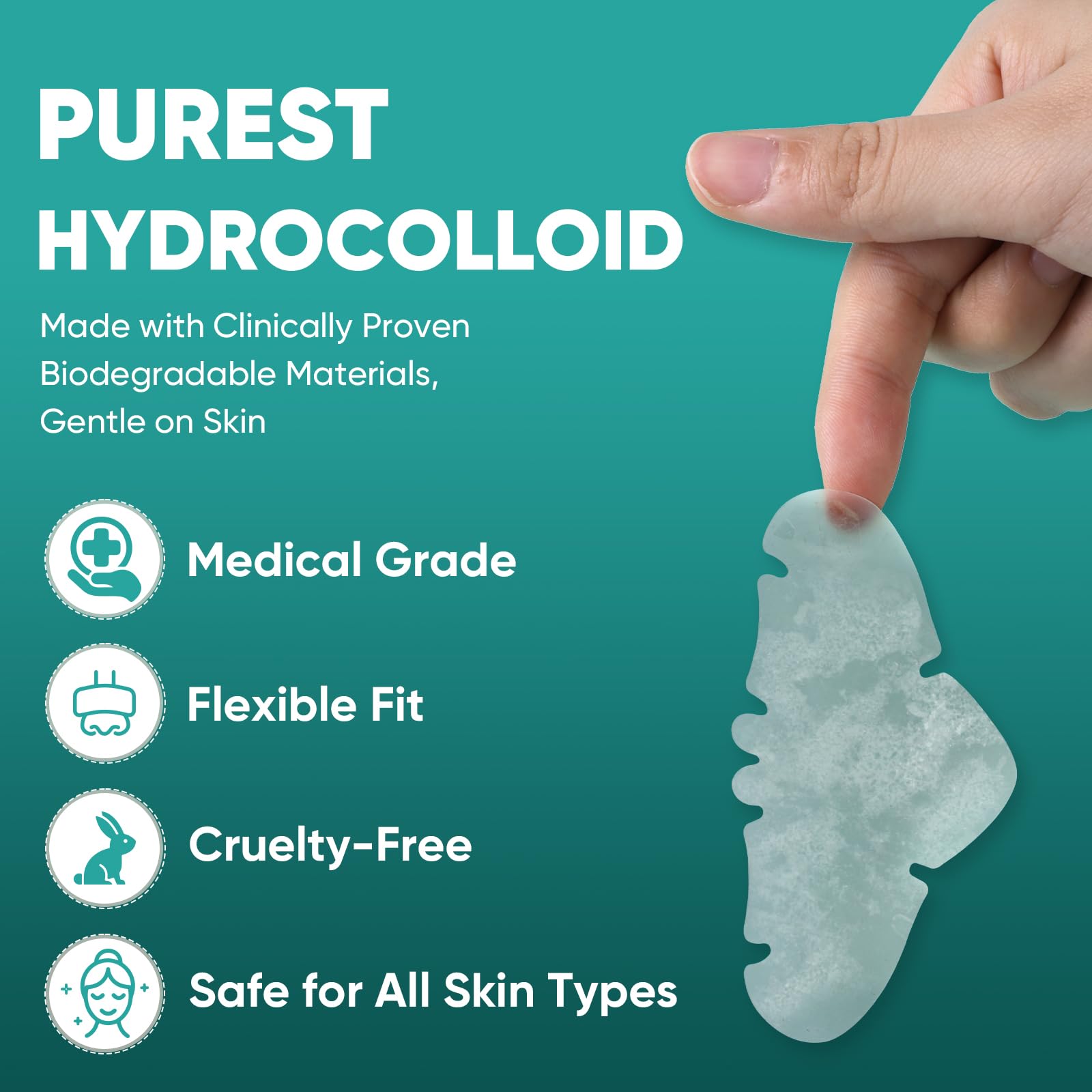 Kindshine nose pore patches absorbing impurities during sleep for clearer pores.