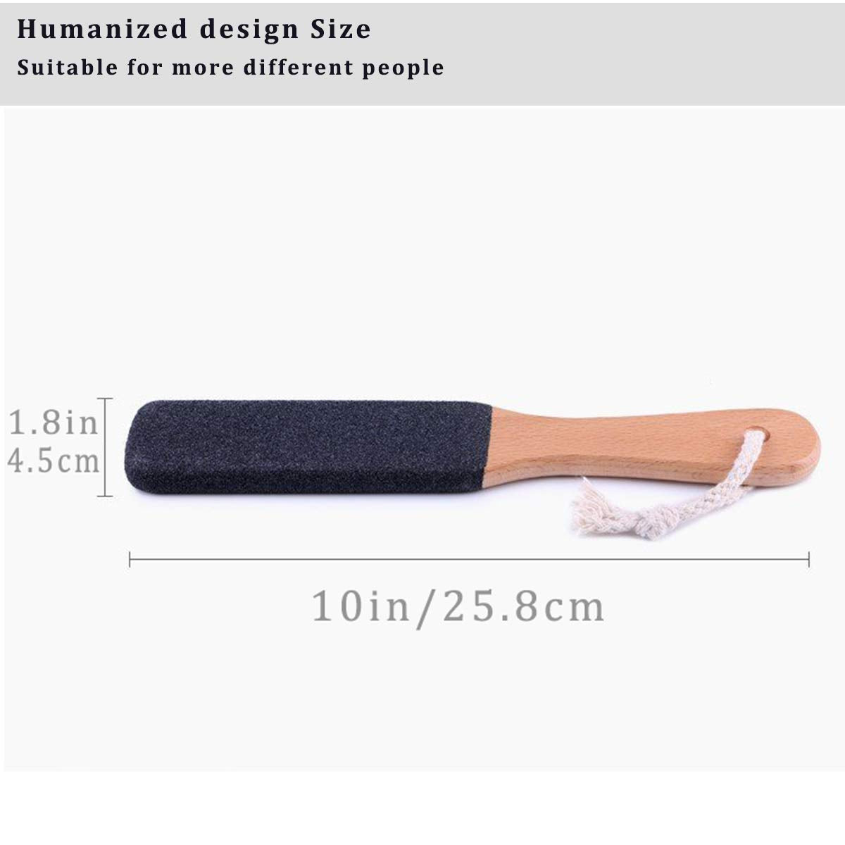 Kinepi foot file suitable for use after shower to soften and remove dead skin