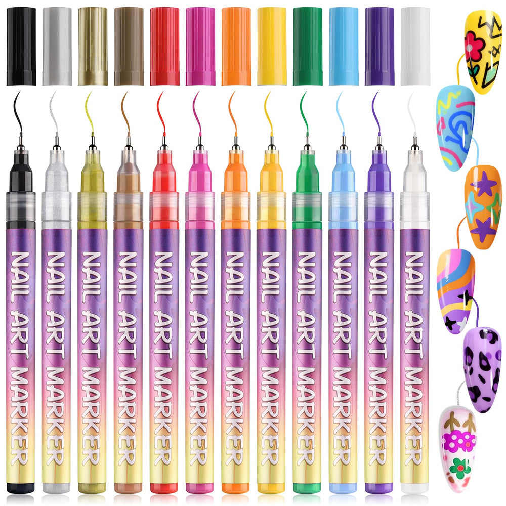KINGMAS at-home salon vibe with precise, fast-drying markers.