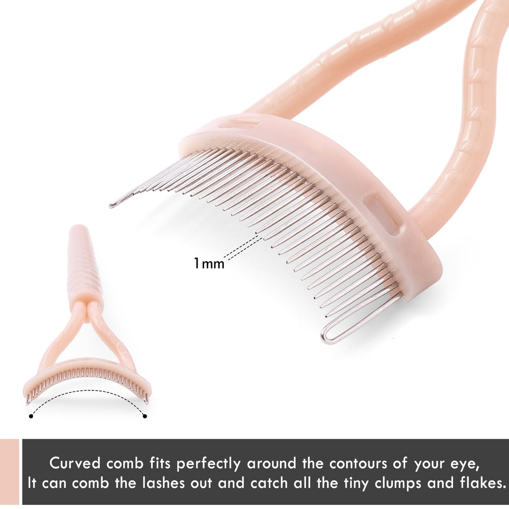 Kingmas long-handle design helps reach the lash line easily.