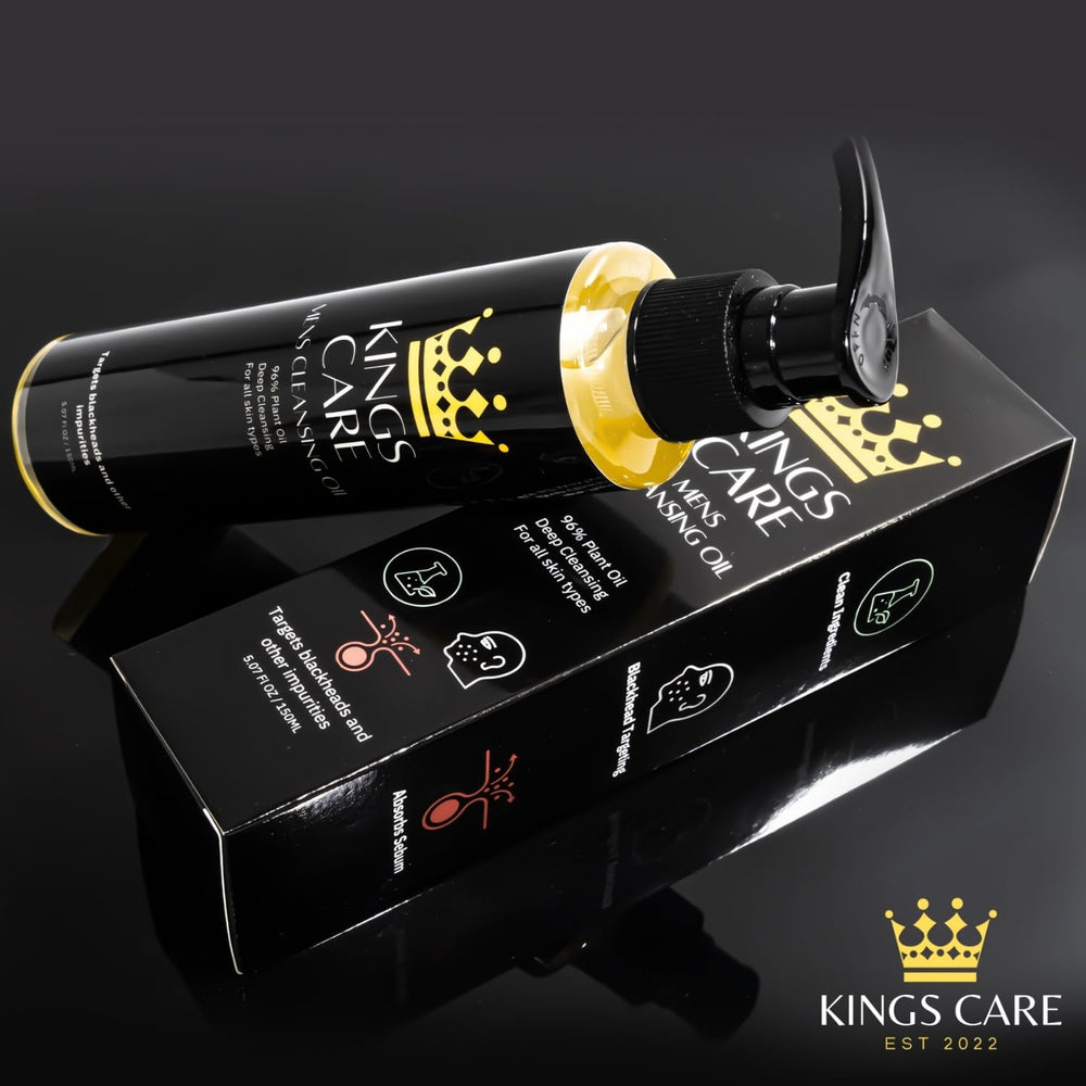 Kings Care packaging and label emphasizing plant-based Korean skincare roots