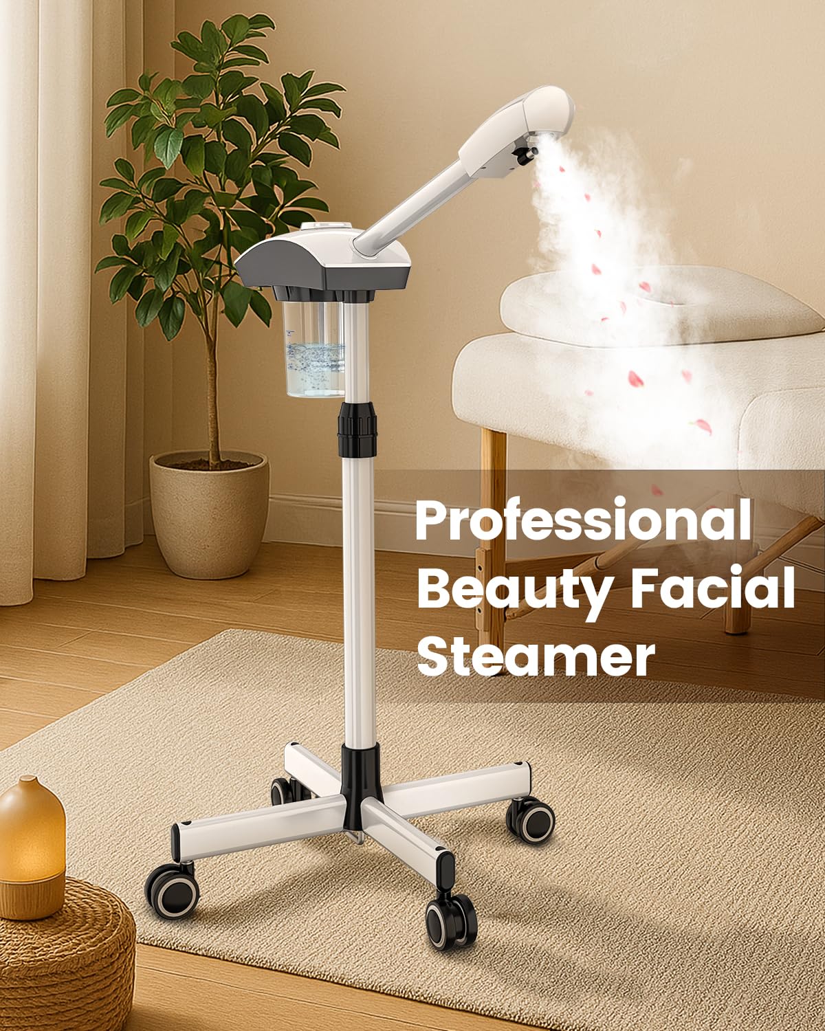 Kingsteam at-home spa device supports cleansing and hydration with quiet operation.