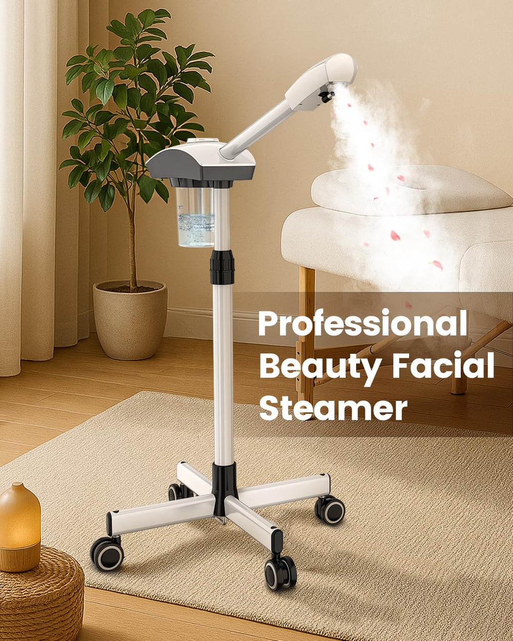 Kingsteam at-home spa device supports cleansing and hydration with quiet operation.