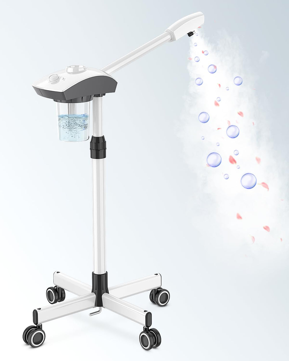 Kingsteam ozone nano-ionic steamer for the face delivering deep cleansing with purifying nano mist.
