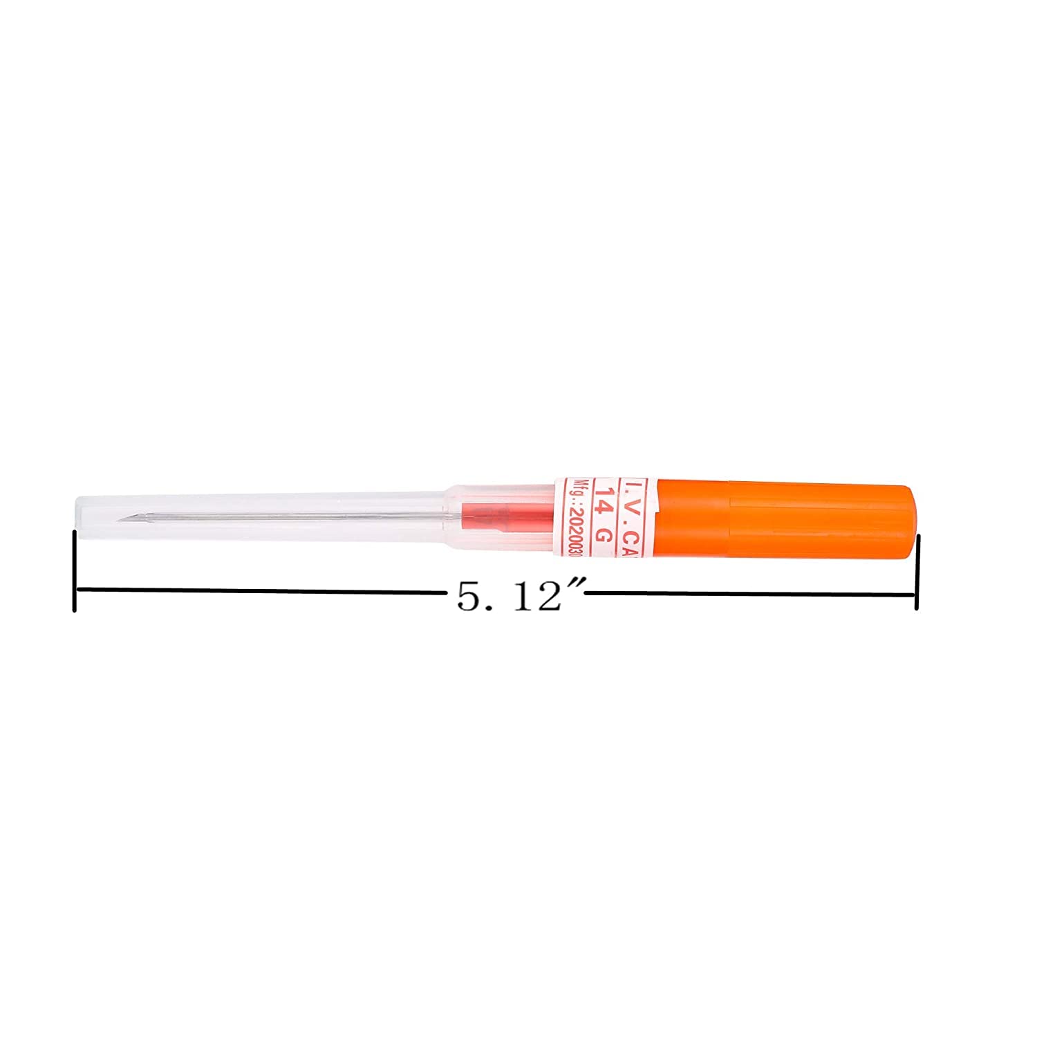 KingWei 14G IV catheter needles suitable for ear, nose, and belly.