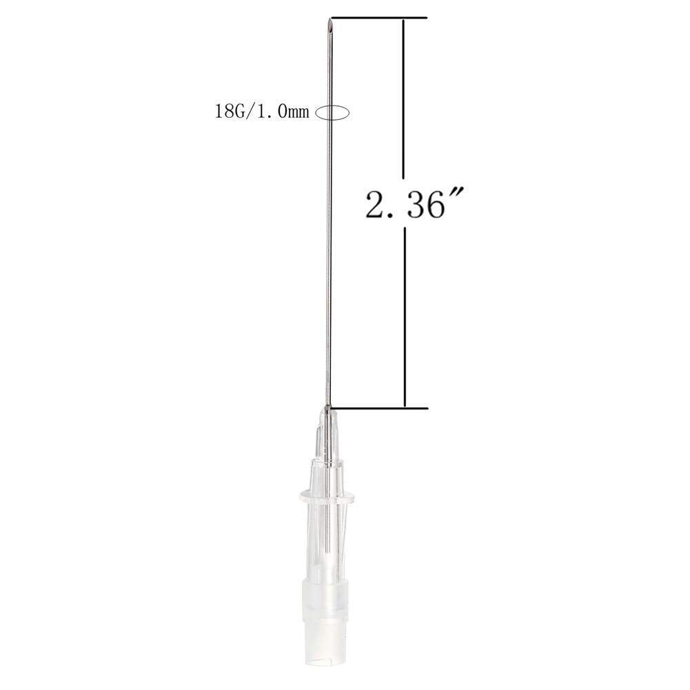 KingWei versatile 18G needle suitable for ear, nose, and body piercing.