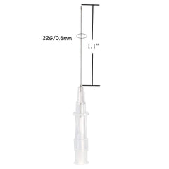 KingWei needle with plastic guide enables smooth jewelry insertion