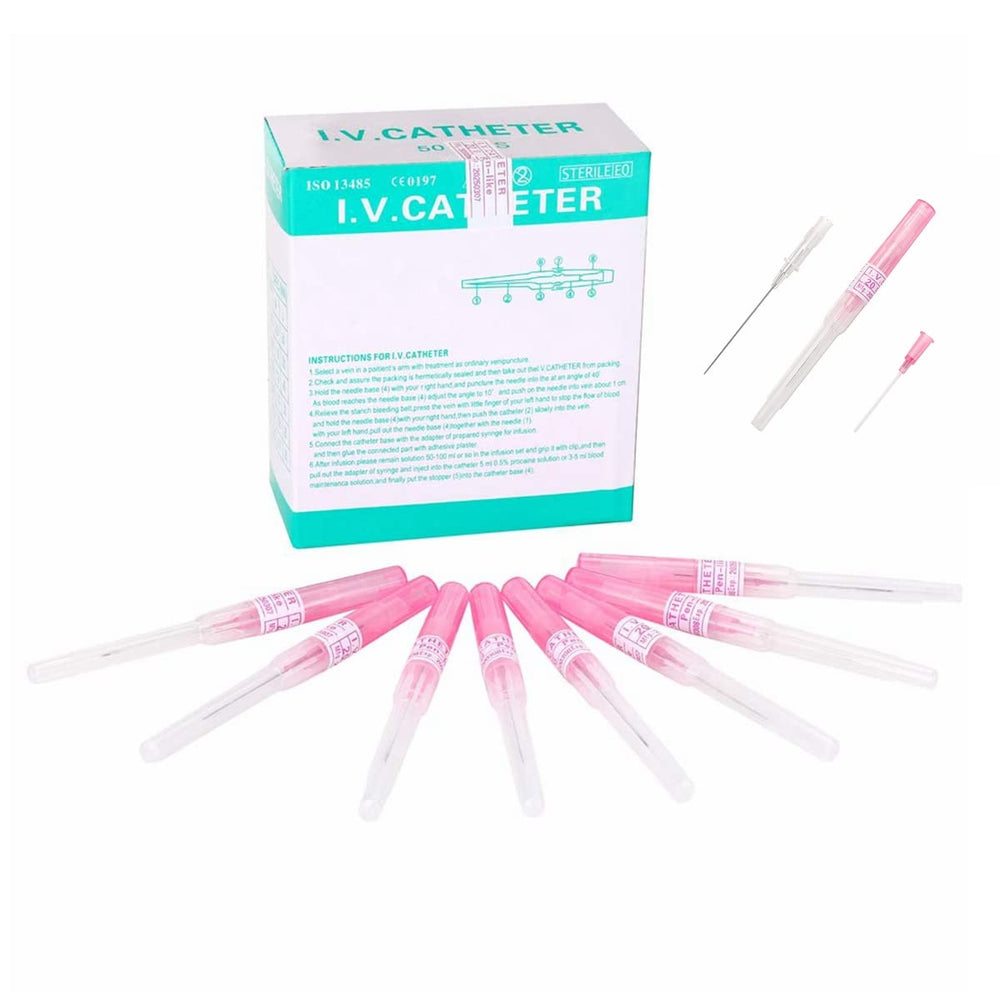KingWei 20G piercing needles in sealed sterile packaging for safe use