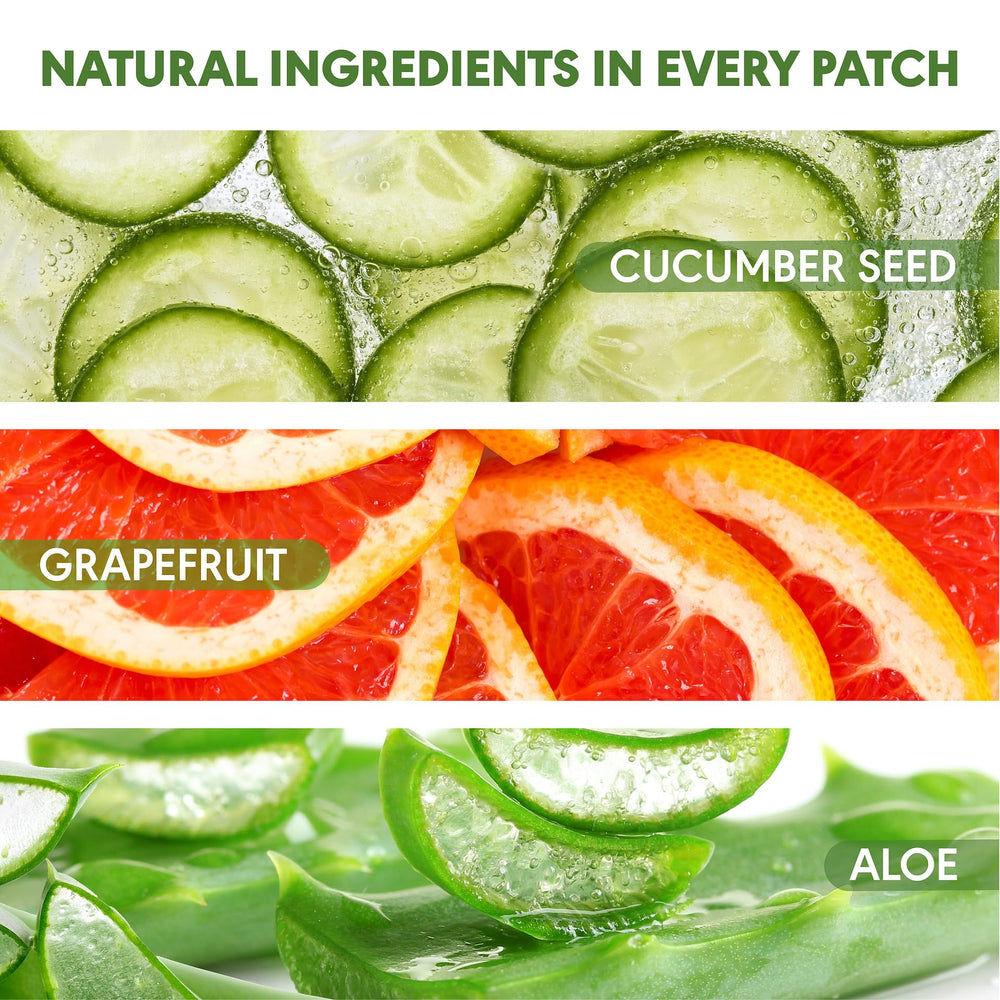 KINPUR Organic Cosmetics patches applying scene suggests comfortable wear