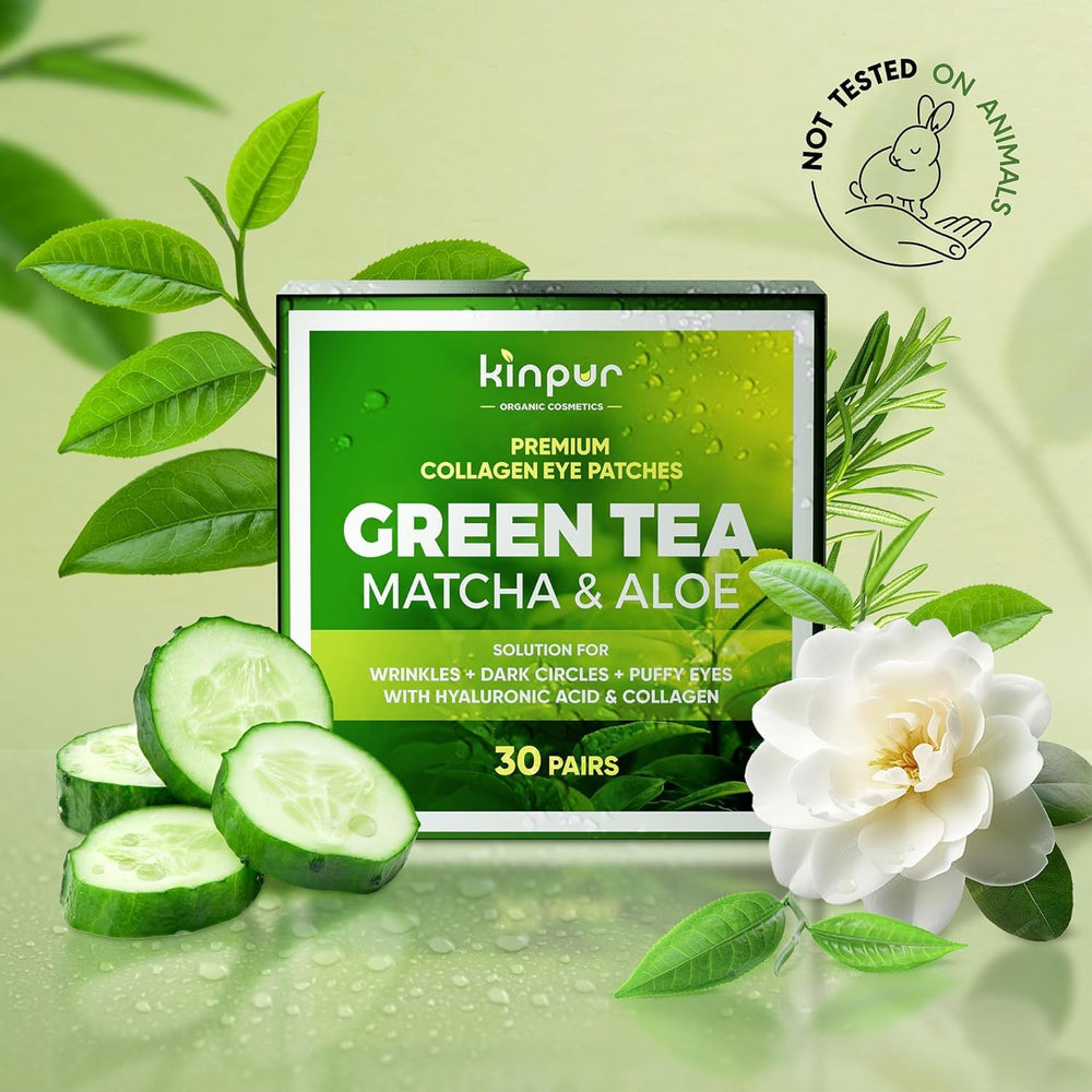 KINPUR Patch with caffeine depuff highlight for refreshed under-eye area