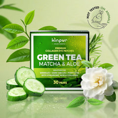KINPUR Patch with caffeine depuff highlight for refreshed under-eye area