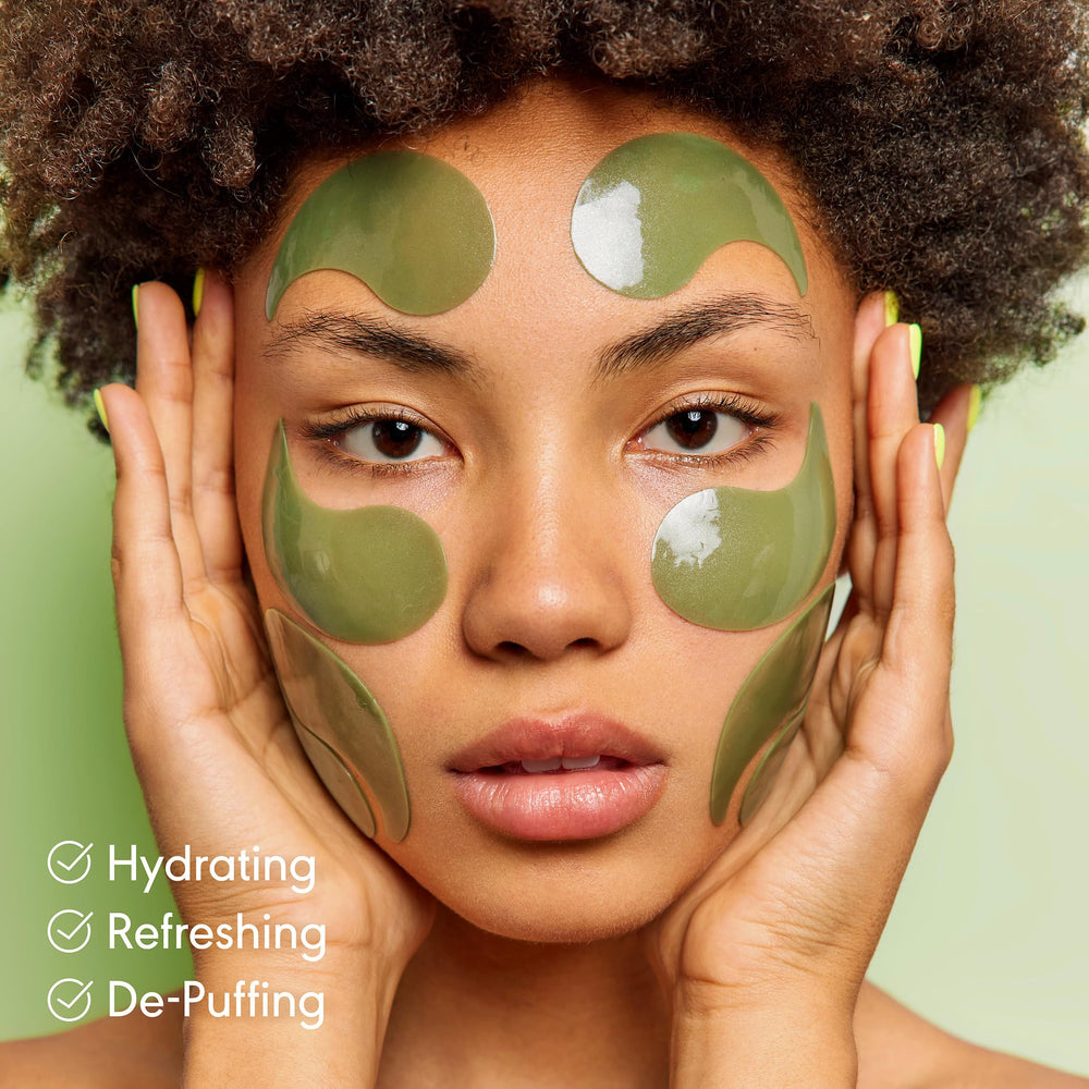 KINPUR Eye Patches under-eye close-up, potential dark circle brighten