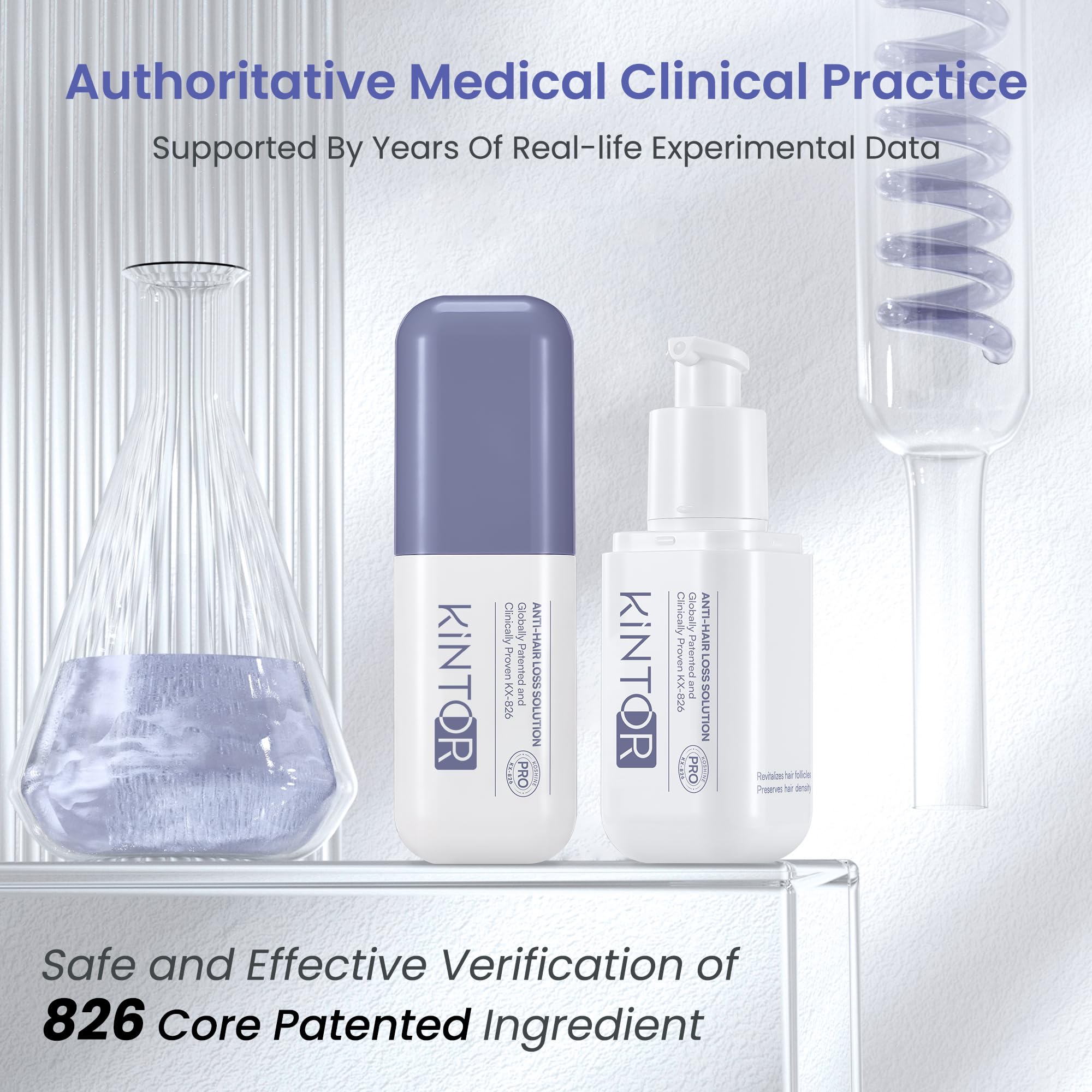 KINTOR gentle massage during use helps distribute formula evenly.