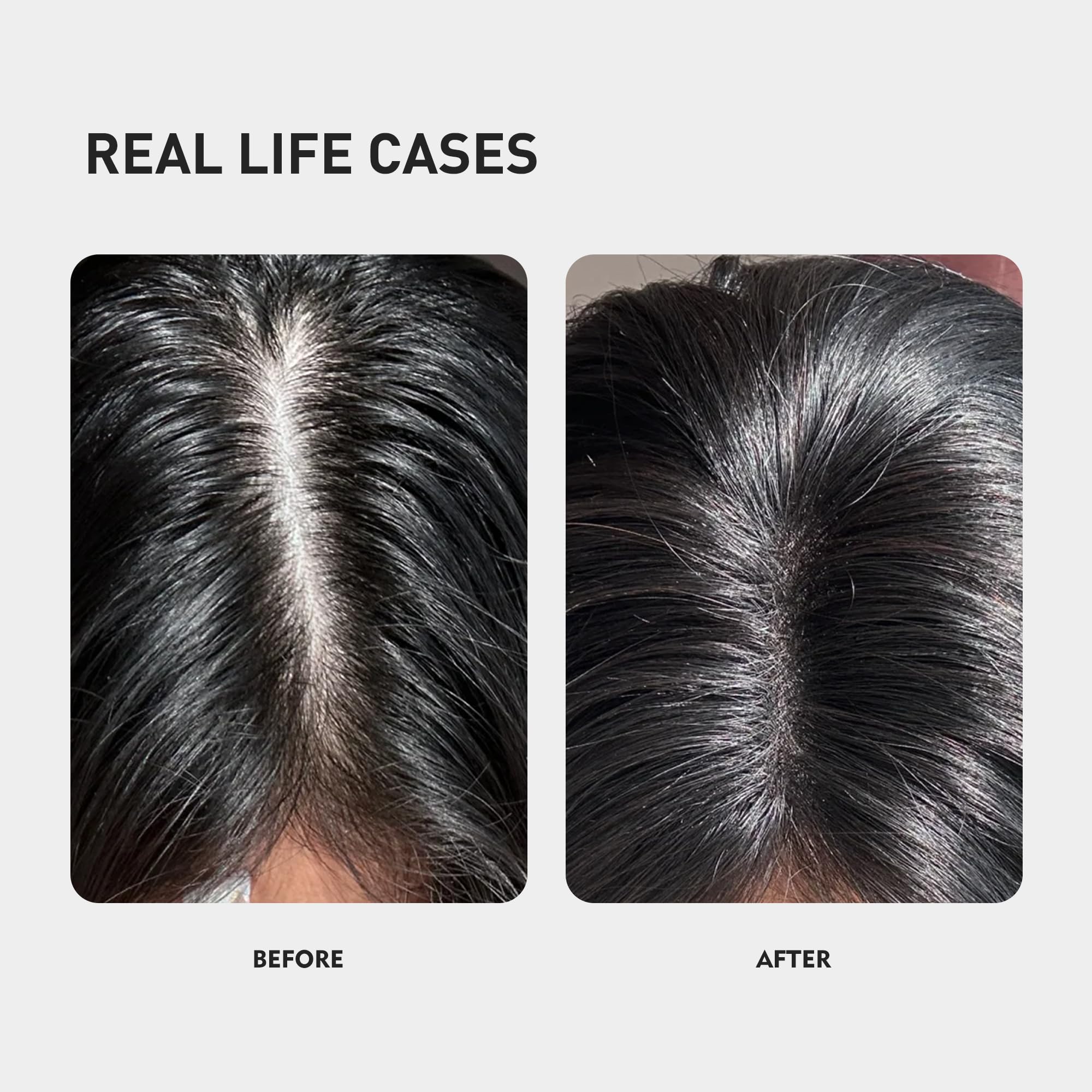KINTOR KX-826 hair strands showing fuller appearance