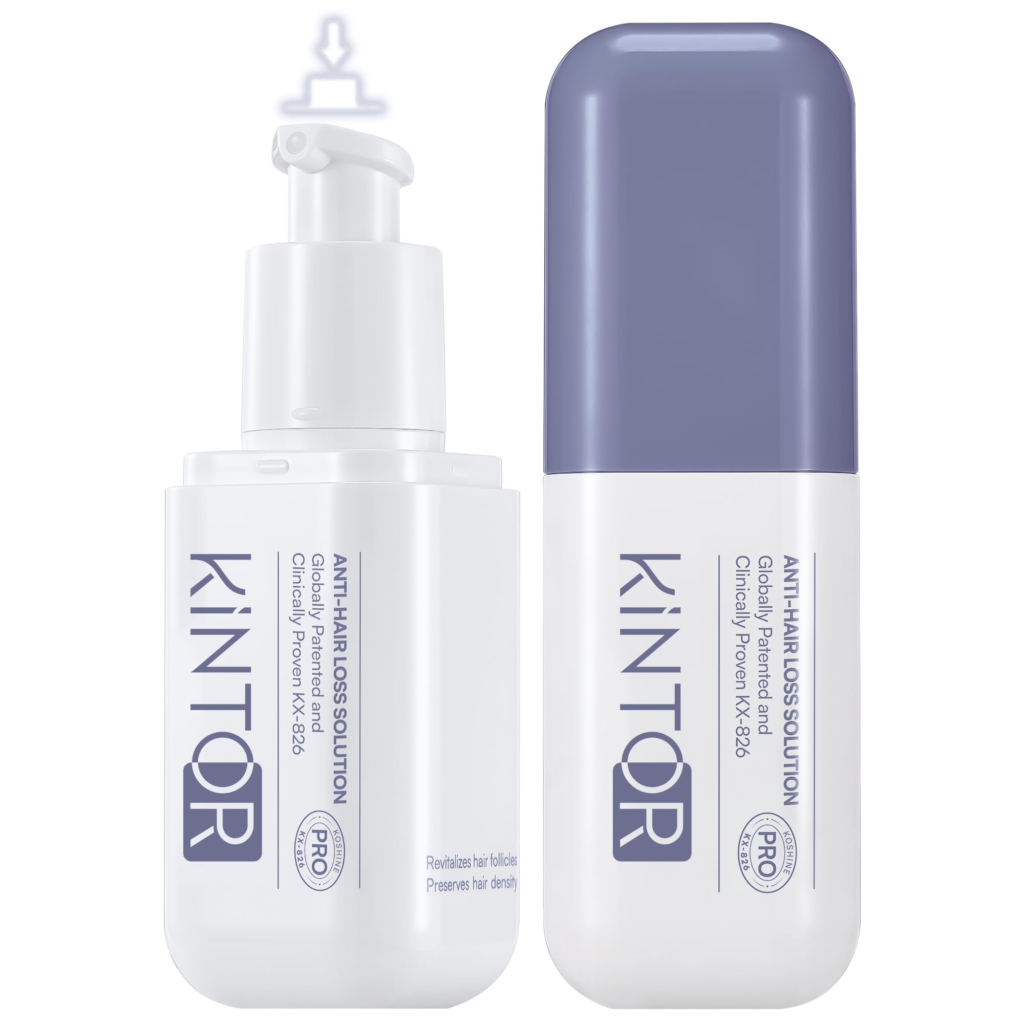 KINTOR KX-826 Pro spray bottle ready for daily hair growth use.