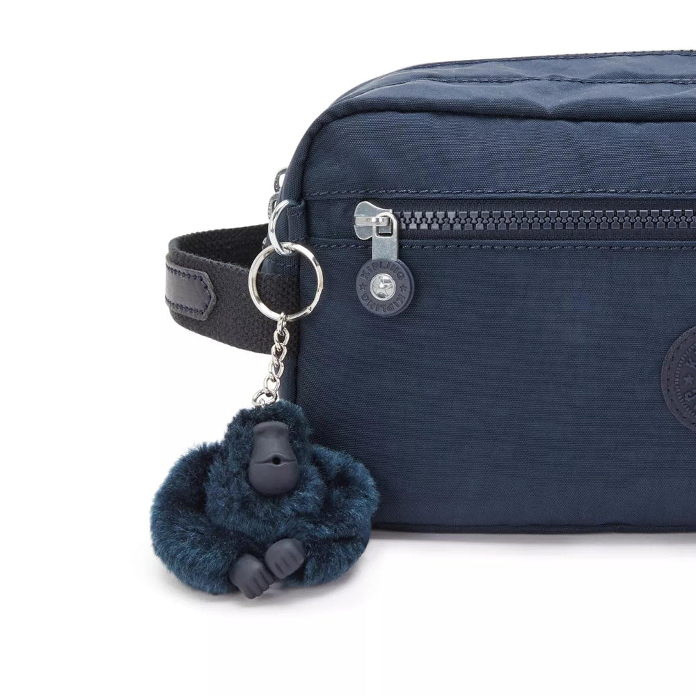 Kipling Agot toiletry bag water resistant nylon is lightweight and easy to clean